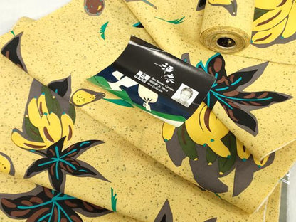 平和屋着物＊夏物　二代目清次郎　手描き　浴衣　反物　着尺　注染　成り物　綿　逸品　未使用　DABH3566zy