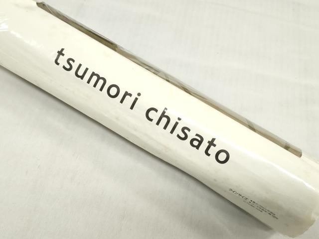 平和屋着物＊夏物　浴衣　反物　着尺　注染　tumori chisato　麻の葉間道　舞桜文　クインサイズ　綿　逸品　未使用　DABH3567zy