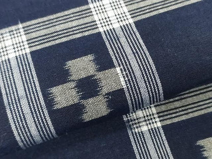 平和屋着物●本場琉球絣　綿琉球　反物　着尺　絣文様　綿　逸品　未使用　DABH3574zy