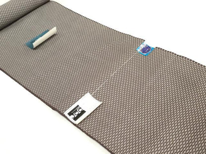 平和屋着物＊夏物　浴衣　反物　着尺　注染　抽象文様　綿　逸品　未使用　DABH3601zy