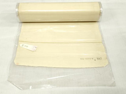 平和屋着物●明綴れ　袋帯　帯反物　草花文　金糸　裏地付き　逸品　未使用　DABH3691zy