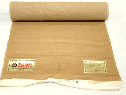 平和屋着物●城間栄順　本場琉球紅型　袋帯　帯反物　亀甲花文　逸品　未使用　DABH3692zy