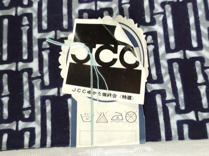 平和屋着物＊夏物　男性　浴衣　反物　着尺　注染　東京本染　幾何学文　キングサイズ　綿　逸品　未使用　DABH3703zy