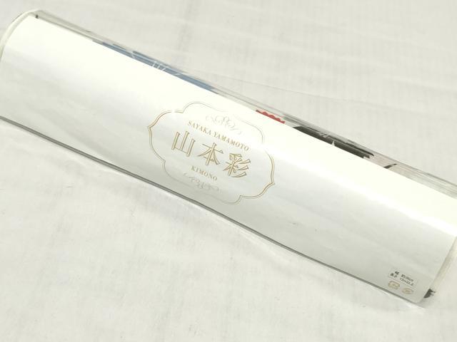 平和屋着物＊夏物　浴衣　反物　着尺　舞花　金魚　山本彩　クイーンサイズ　綿　逸品　未使用　DABH3709zy