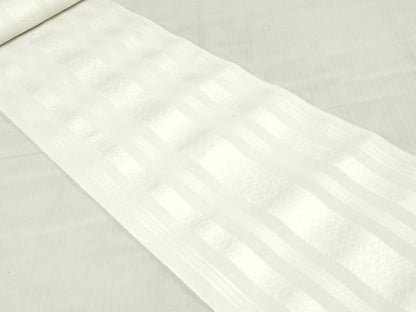 平和屋着物＊夏物　名古屋帯　反物　博多織　紗献上　胡紛色　高島屋扱い　未使用　DABH3713zy