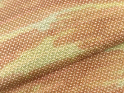 平和屋着物▼紬　反物　着尺　霞文　逸品　未使用　DABH3734zy