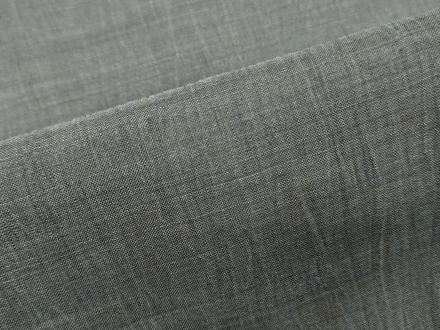 平和屋着物＊夏物　本場小千谷ちぢみ　反物　着尺　褐色　麻　逸品　未使用　DABH3739zy