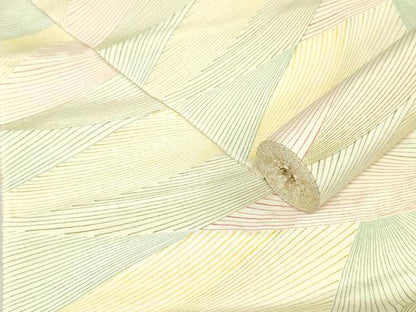 平和屋着物▼小紋　反物　着尺　切嵌め文　未使用　DABH3783zy