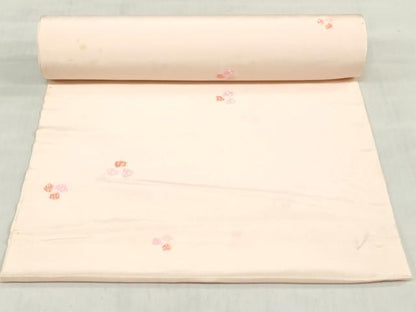 平和屋着物▼長襦袢　反物　着尺　扇花丸文　逸品　未使用　DABH3798zy