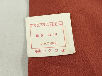 平和屋着物▼小紋　反物　着尺　更沙花文　洗える着物　未使用　DABH3808zy