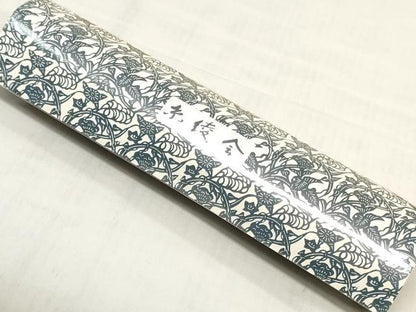 平和屋着物＊夏物　浴衣　反物　着尺　注染　草花文　綿　逸品　未使用　DABH3831zy