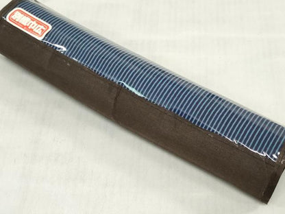 平和屋着物＊夏物　浴衣　反物　着尺　がくや好み染　裏柄変り　菱　縞　綿　逸品　未使用　DABH3844zy