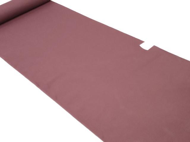平和屋着物＊夏物　色無地　反物　着尺　絽　煤竹色　洗える着物　逸品　未使用　DABH3849zy