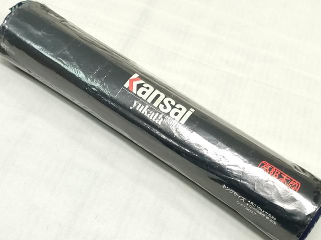 平和屋着物＊夏物 世界的ファッションデザイナー 山本寛斎 kansaiブランド 男性 浴衣 反物 着尺 注染 幾何学文 綿 逸品 未使用 DABH3855zy