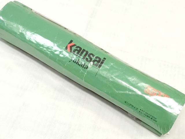 平和屋着物＊夏物 世界的ファッションデザイナー 山本寛斎 kansaiブランド 男性 浴衣 反物 着尺 注染 幾何学文 綿 逸品 未使用 DABH3869zy