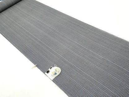 平和屋着物＊夏物　浴衣　反物　着尺　注染　三勝染　幾何学文　三越扱い　綿　逸品　未使用　DABH3875zy