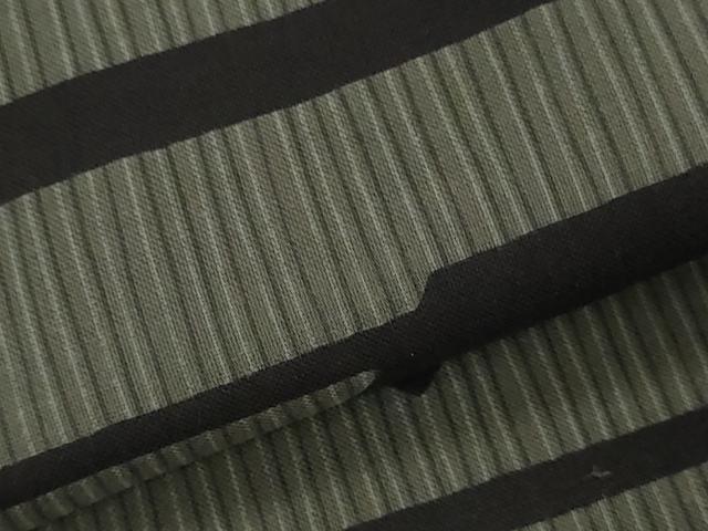平和屋着物＊夏物　男性　浴衣　反物　着尺　横段文　キングサイズ　綿　逸品　未使用　DABH3885zy