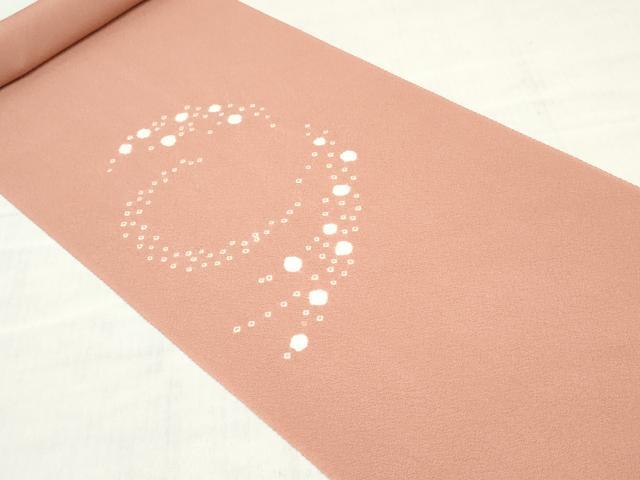 平和屋着物▼付下げ　反物　着尺　刺繍　絞り　人物文　逸品　未使用　DABH3897zy