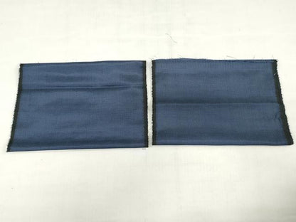 平和屋着物▼羽織・コート　本場大島紬　反物　羽尺　80亀甲　総詰め　裁断済み　逸品　未使用　DABH3911zy