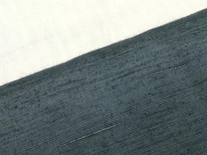 平和屋着物▼男性　紬　反物　着尺　高麗納戸色　逸品　未使用　DABH3914zy