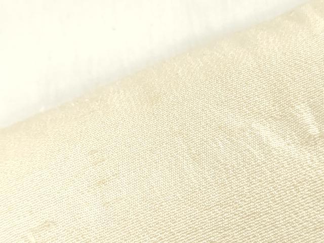 平和屋着物▼白生地　反物　着尺　生成り色　逸品　未使用　DABH3934zy