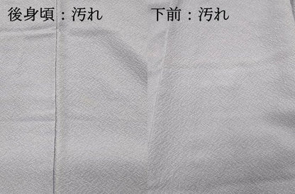 平和屋着物■上質な色無地　霞色　正絹　逸品　DABH4014qp
