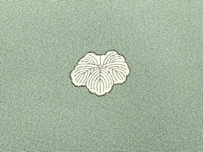 平和屋着物■豪華色留袖　駒刺繍　立波飛鶴花文　枝梅　暈し染め　金銀彩　ロング丈　正絹　逸品　DABH4018qp