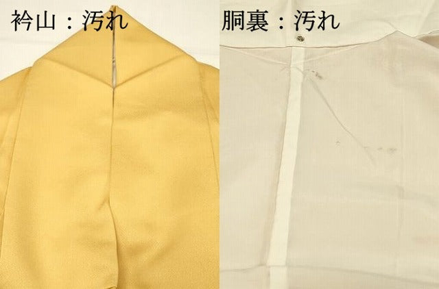 平和屋着物■訪問着　籬牡丹文　暈し染め　正絹　逸品　DABH4020qp