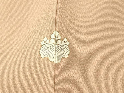 平和屋着物■豪華色留袖　駒刺繍　地紙飛鶴花文　枝梅　金彩　正絹　逸品　DABH4033qp
