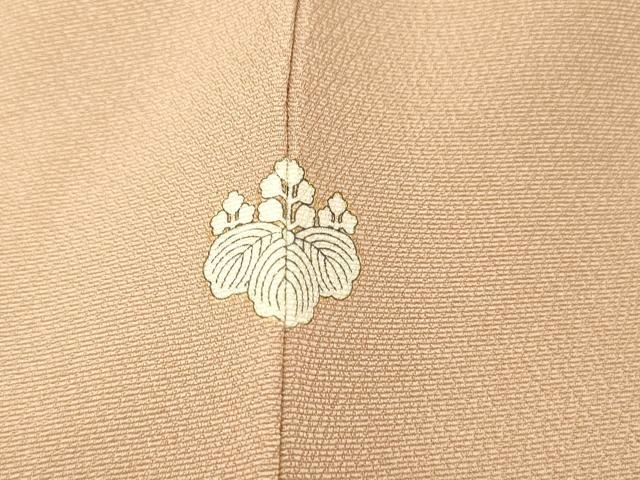 平和屋着物■豪華色留袖　駒刺繍　地紙飛鶴花文　枝梅　金彩　正絹　逸品　DABH4033qp