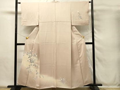 平和屋着物■訪問着　友禅　枝花文　暈し染め　松坂屋扱い　正絹　逸品　DABH4067qp