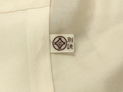 平和屋着物■訪問着　友禅　枝花文　暈し染め　松坂屋扱い　正絹　逸品　DABH4067qp