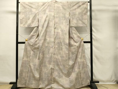 平和屋着物■本場大島紬　7マルキ　霞文　正絹　逸品　DABH4080qp