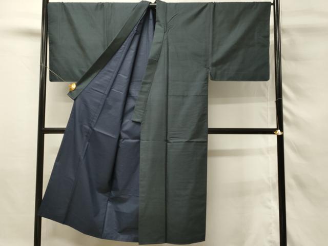 平和屋着物■男性　本場大島紬　100亀甲　総詰め　キングサイズ　正絹　逸品　DABH4083qp
