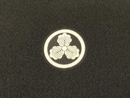 平和屋着物■豪華黒留袖　駒刺繍　糸車花松文　金彩　正絹　逸品　DABH4117qp