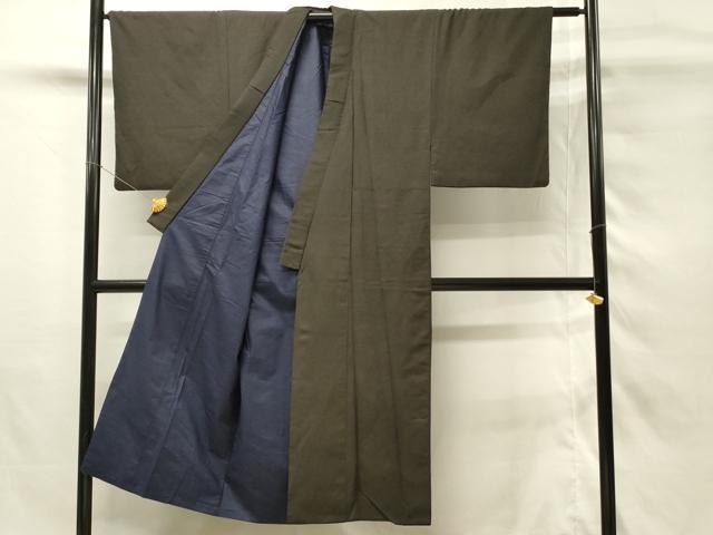 平和屋着物■男性　紬　霞文　正絹　逸品　DABH4132qp