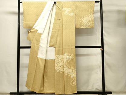 平和屋着物■訪問着　絞り　刺繍　鴛鴦花文　正絹　逸品　未使用　DABH4143qp