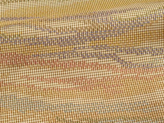 平和屋着物■本場大島紬　7マルキ　霞文　正絹　逸品　DABH4151qp