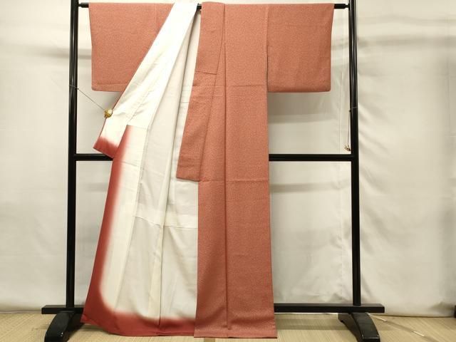平和屋着物■上質な小紋　桜尽くし　金彩　正絹　逸品　DABH4253qp