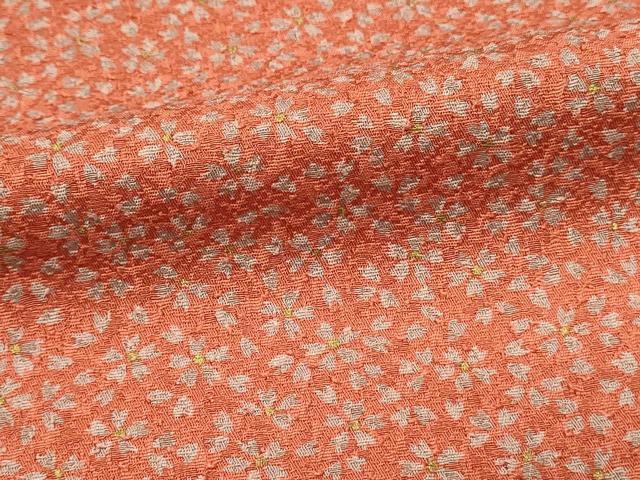平和屋着物■上質な小紋　桜尽くし　金彩　正絹　逸品　DABH4253qp