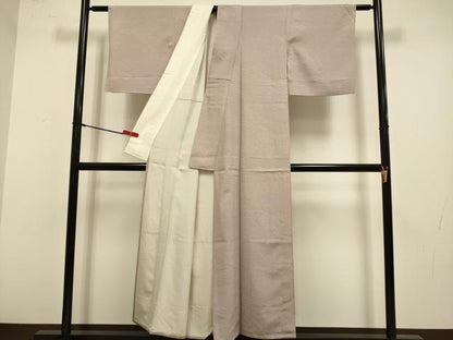 平和屋着物▽江戸小紋　単衣　寄せ小紋柄　正絹　逸品　DABH4534du
