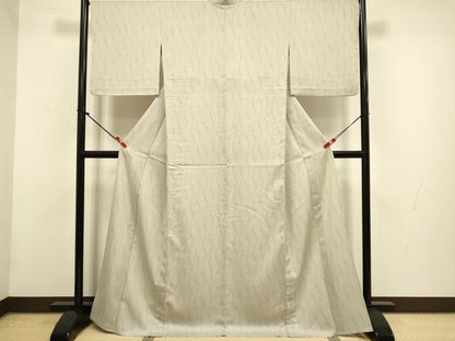 平和屋着物▽小紋　単衣　変わり間道　洗える着物　DABH4550du