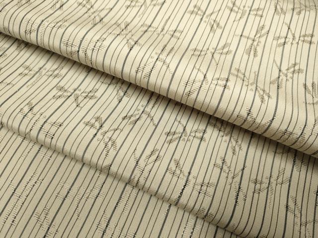 平和屋着物▽米沢　白根沢　涼風　単衣　もじり織　トンボ　蜻蛉　正絹　逸品　DABH4594du