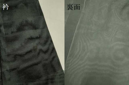 平和屋着物▽訪問着　無双　紗袷　紗×紗　葡萄蔦の葉文　暈し染め　金彩　正絹　逸品　DABH4604du