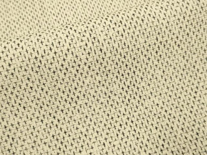 平和屋着物▽上質なお召　単衣　十字絣　正絹　逸品　DABH4626du
