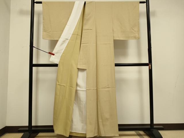 平和屋着物▽江戸小紋　単衣　大小霰　正絹　逸品　未使用　DABH4631du