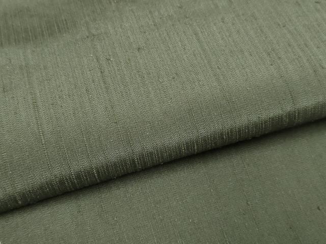 平和屋着物▽男性　単衣　藍媚茶色　アンサンブル　正絹　逸品　DABH4664du