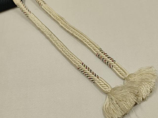 平和屋着物▽羽織　スリーシーズン　春夏秋　塵除け　流水文　濃い藍鉄色　正絹　逸品　DABH4698du