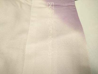 平和屋本店●お引きずり・お引き摺り・引き振袖 和装 結婚式 舞妓 芸妓 芸者 衣装 花衣 如月 スイトピー 暈し染め 金銀彩 逸品 DABH4786du
