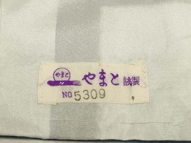 平和屋着物▽小紋　単衣　 雪輪花文　蛍暈し　やまと誂製　洗える着物　DABH4801du